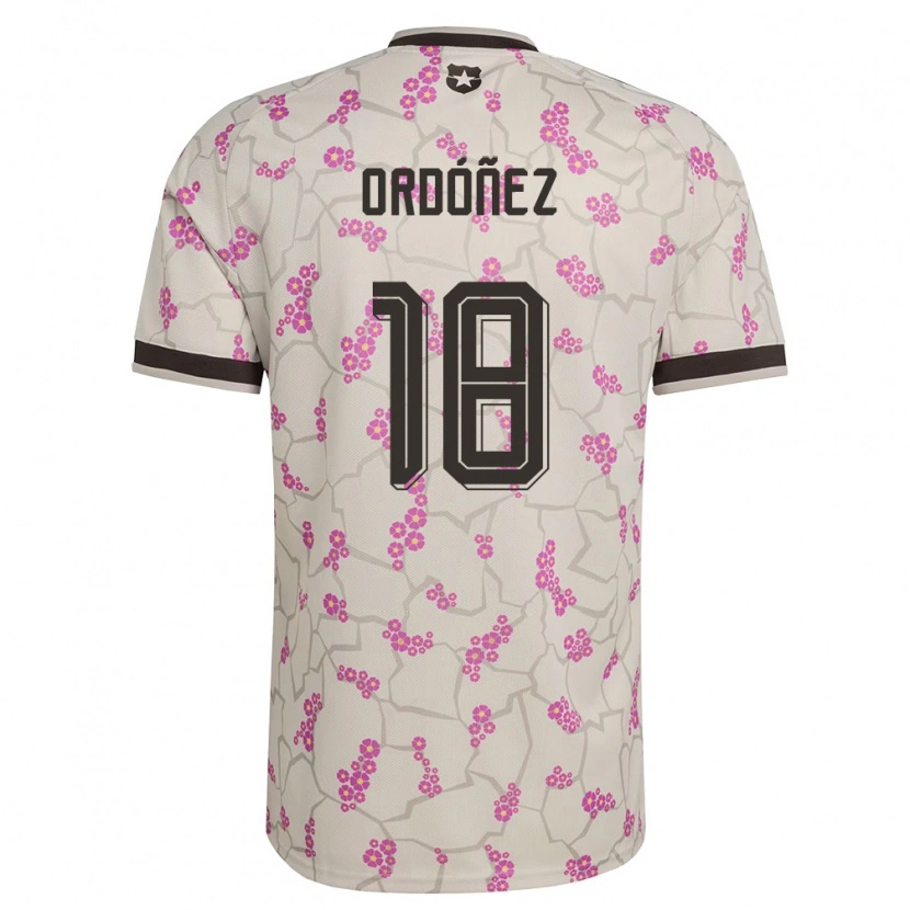 DanxenキッズチリSamuel Ordóñez#18白 紫アウェイシャツ26-28ジャージーユニフォーム