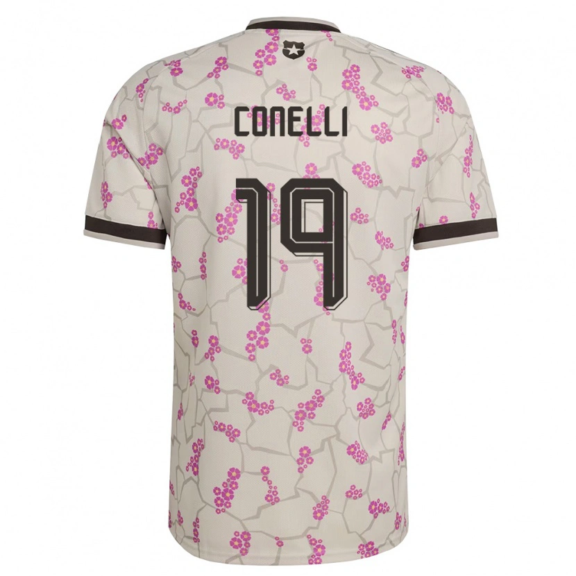 DanxenキッズチリVicente Conelli#19白 紫アウェイシャツ26-28ジャージーユニフォーム