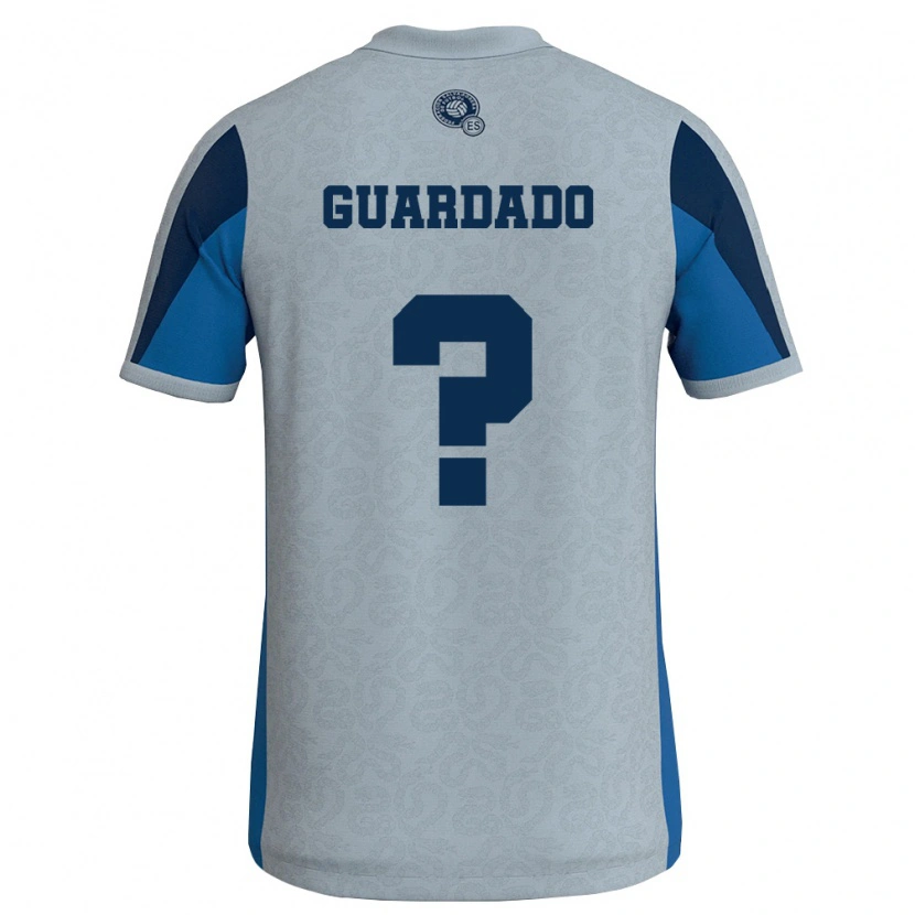 DanxenキッズエルサルバドルEmerson Guardado#0白 空色アウェイシャツ26-28ジャージーユニフォーム