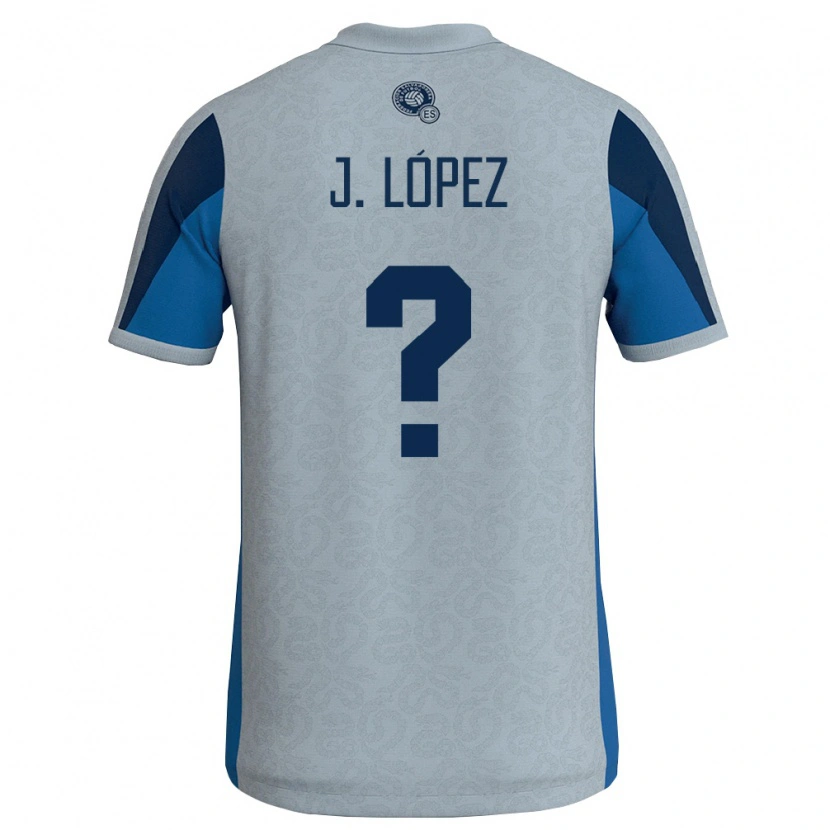 DanxenキッズエルサルバドルJonathan López#0白 空色アウェイシャツ26-28ジャージーユニフォーム