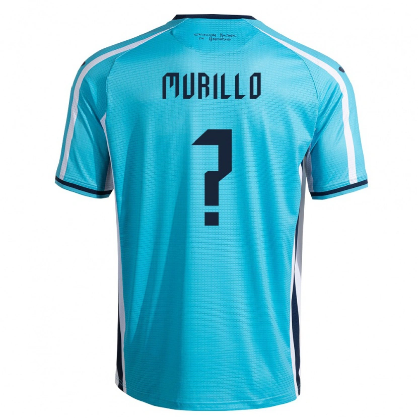 DanxenキッズホンジュラスMaria Murillo#0空色 紺アウェイシャツ26-28ジャージーユニフォーム