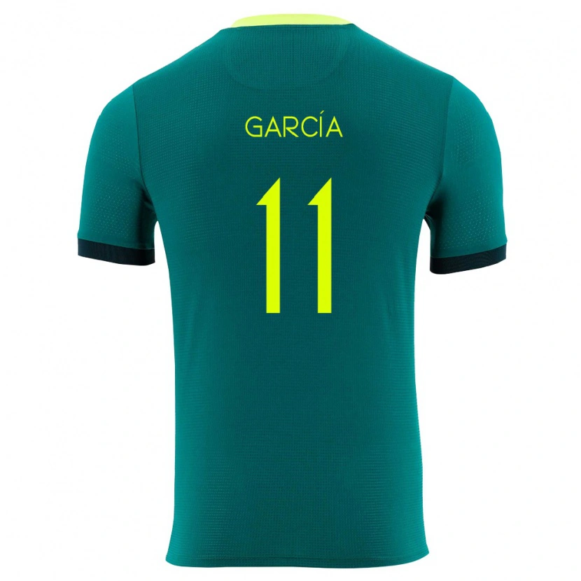 DanxenメンズボリビアSantos García#11緑 黄 黒ホームシャツ26-28ジャージーユニフォーム