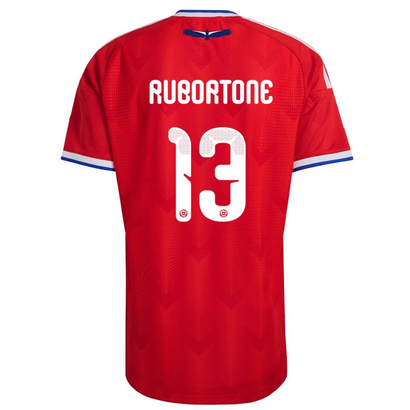 DanxenメンズチリGiovanni Rubortone#13赤 白 青ホームシャツ26-28ジャージーユニフォーム