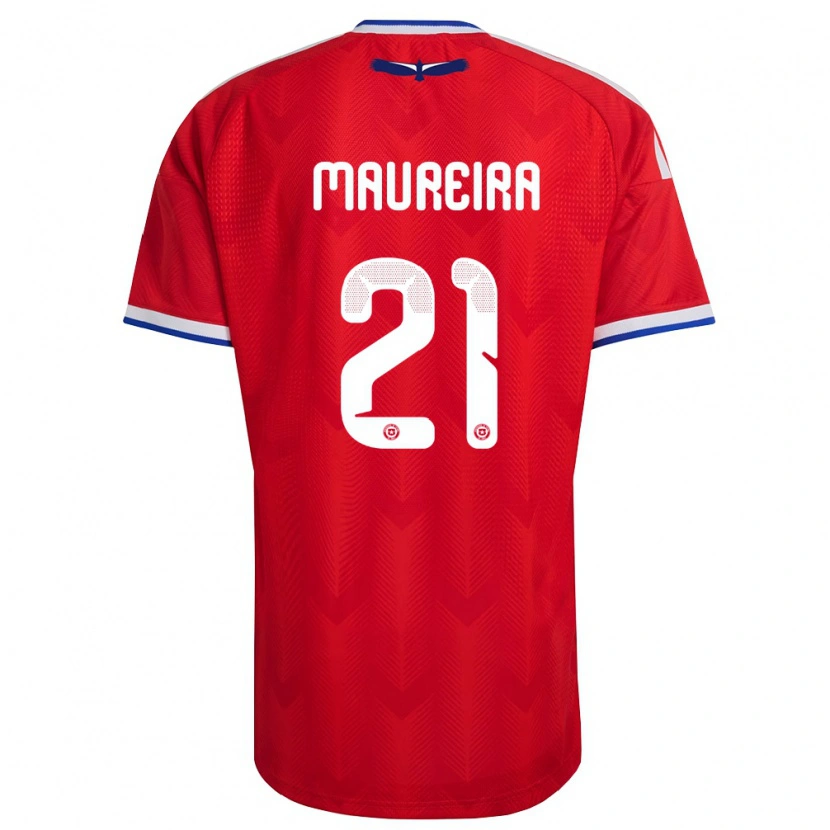 DanxenメンズチリGabriel Maureira#21赤 白 青ホームシャツ26-28ジャージーユニフォーム
