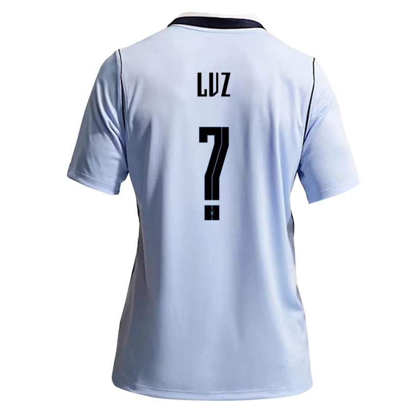 DanxenメンズウルグアイAnderson Luz#0空色 白ホームシャツ26-28ジャージーユニフォーム