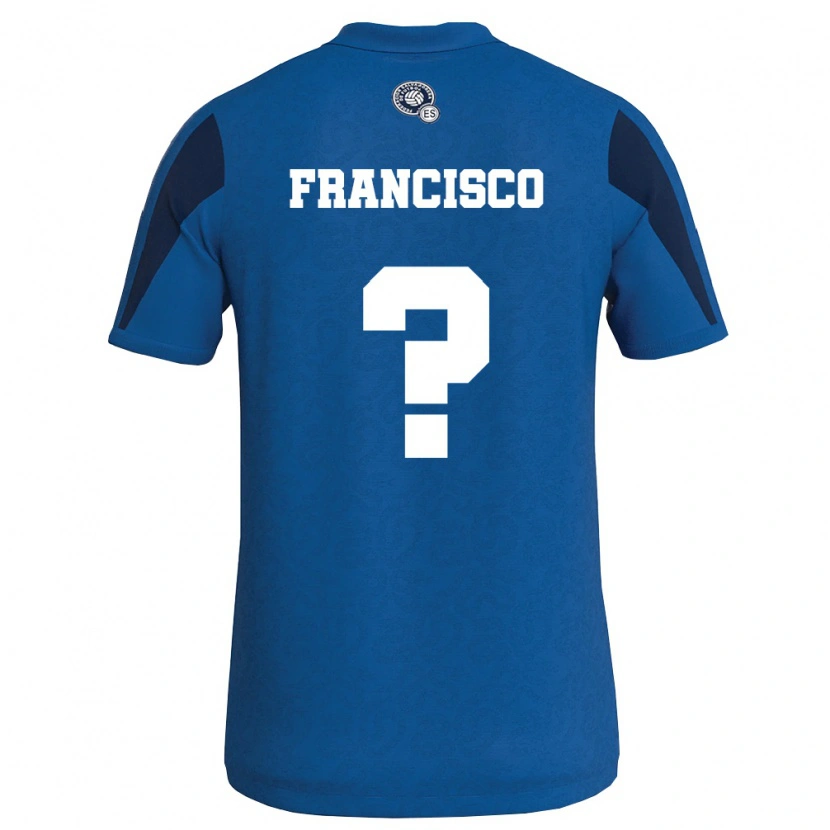DanxenメンズエルサルバドルFrancisco Martinez#0青 紺ホームシャツ26-28ジャージーユニフォーム