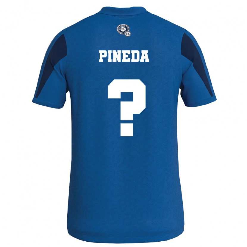 DanxenメンズエルサルバドルDavid Pineda#0青 紺ホームシャツ26-28ジャージーユニフォーム