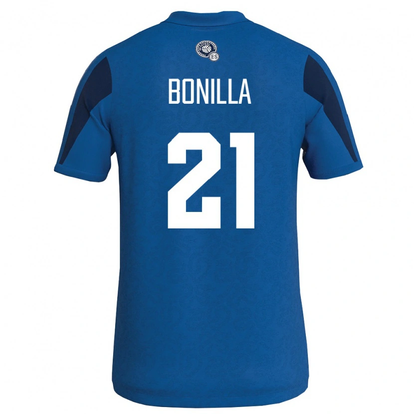 DanxenメンズエルサルバドルElmer Bonilla#21青 紺ホームシャツ26-28ジャージーユニフォーム