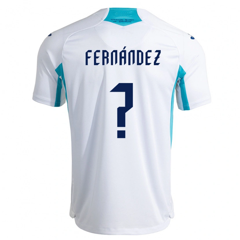 DanxenメンズホンジュラスJaylor Fernández#0白 青 空色ホームシャツ26-28ジャージーユニフォーム