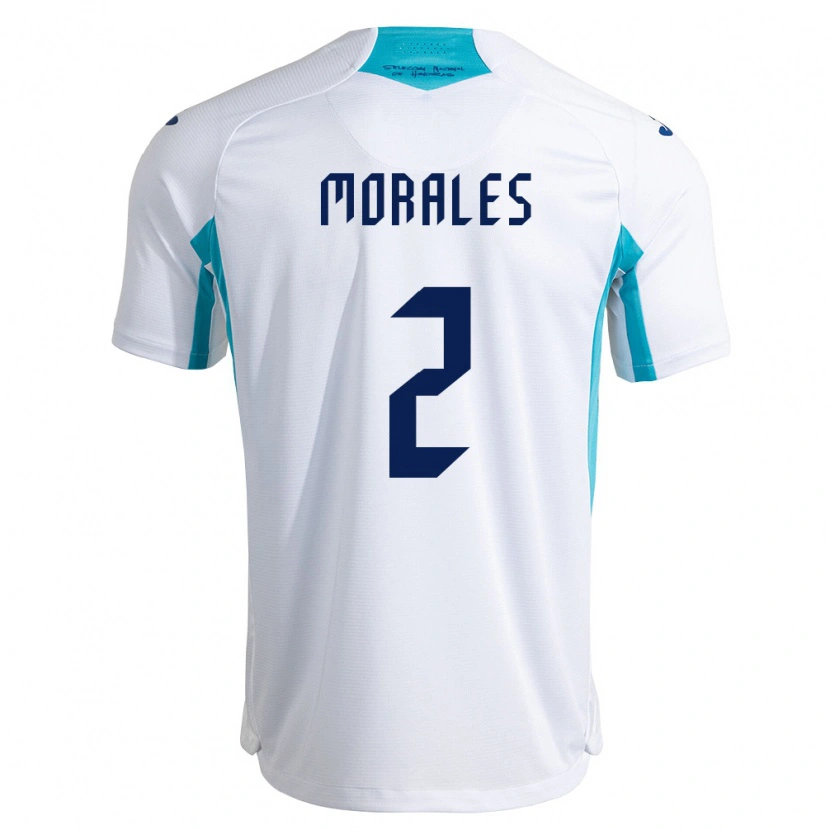 DanxenメンズホンジュラスYensel Morales#2白 青 空色ホームシャツ26-28ジャージーユニフォーム