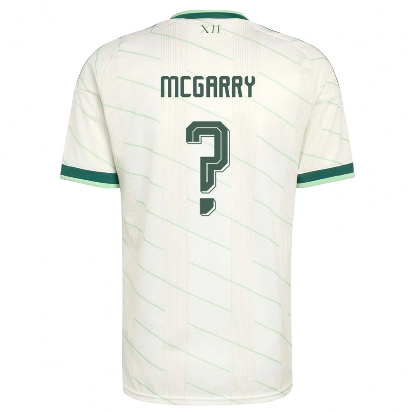 Danxenメンズ北アイルランドShea Mcgarry#0白 緑アウェイシャツ26-28ジャージーユニフォーム