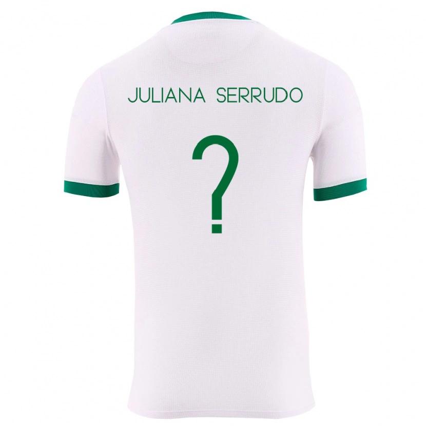 DanxenメンズボリビアEyda Juliana Serrudo#0白 緑 赤アウェイシャツ26-28ジャージーユニフォーム