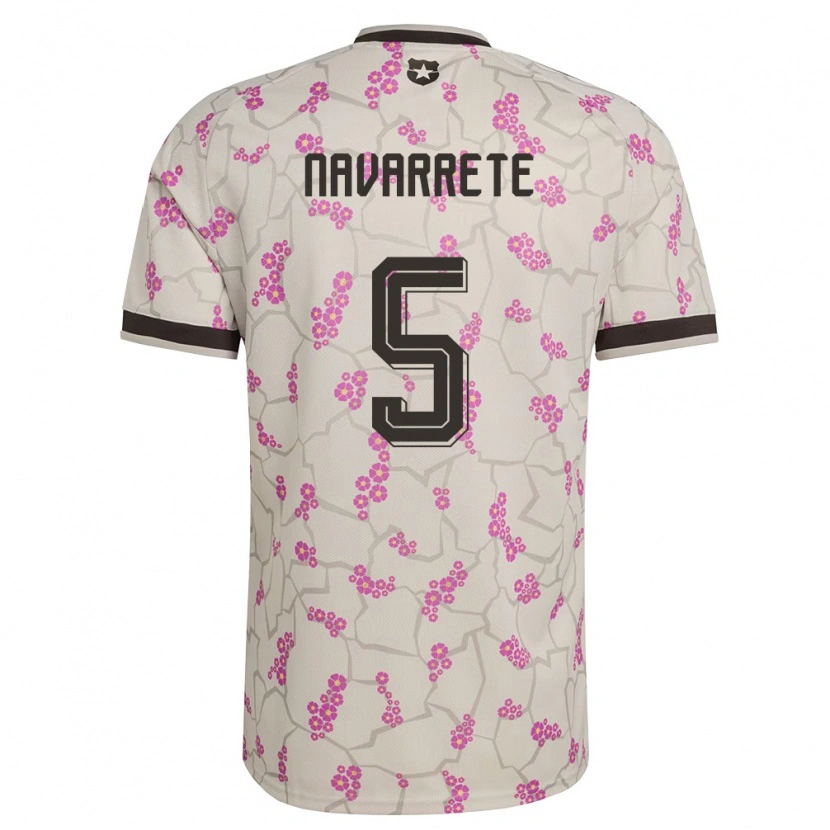 DanxenメンズチリMartín Navarrete#5白 紫アウェイシャツ26-28ジャージーユニフォーム