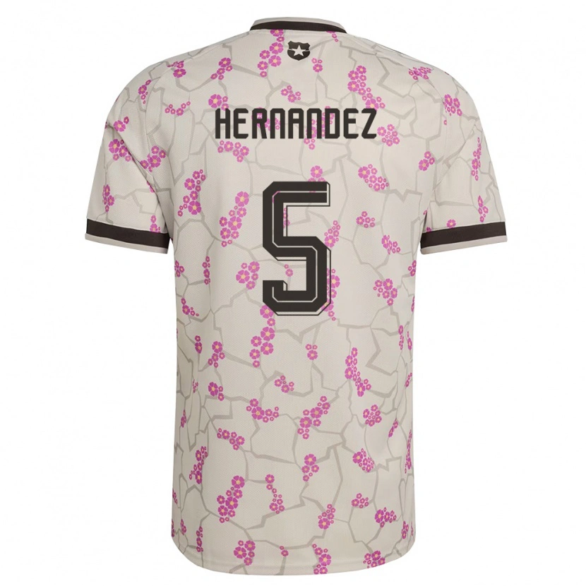 DanxenメンズチリMonserrat Hernández#5白 紫アウェイシャツ26-28ジャージーユニフォーム