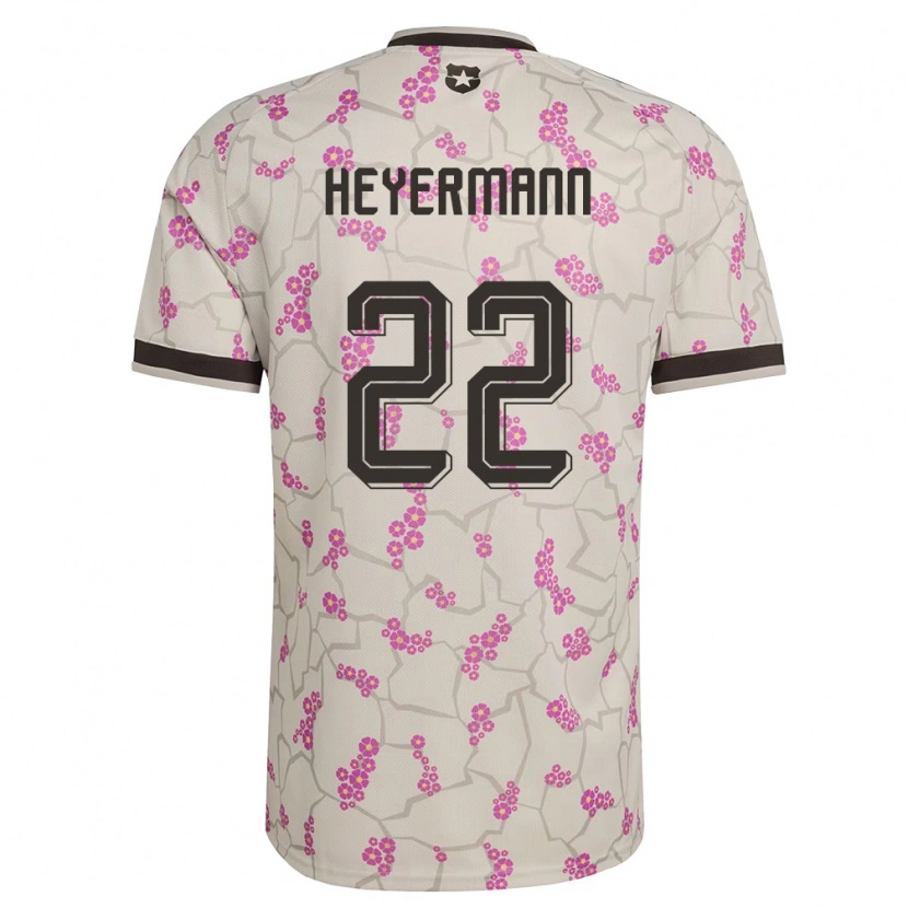 DanxenメンズチリAgustina Heyermann#22白 紫アウェイシャツ26-28ジャージーユニフォーム