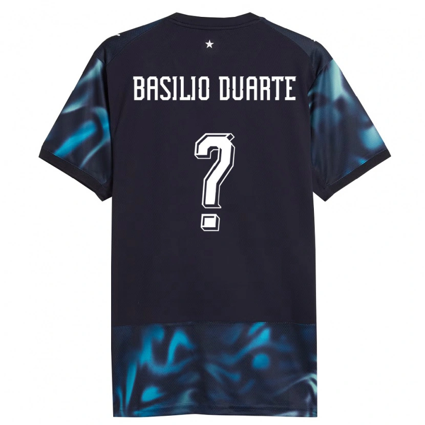 DanxenメンズパラグアイBasilio Duarte#0紺 空色アウェイシャツ26-28ジャージーユニフォーム