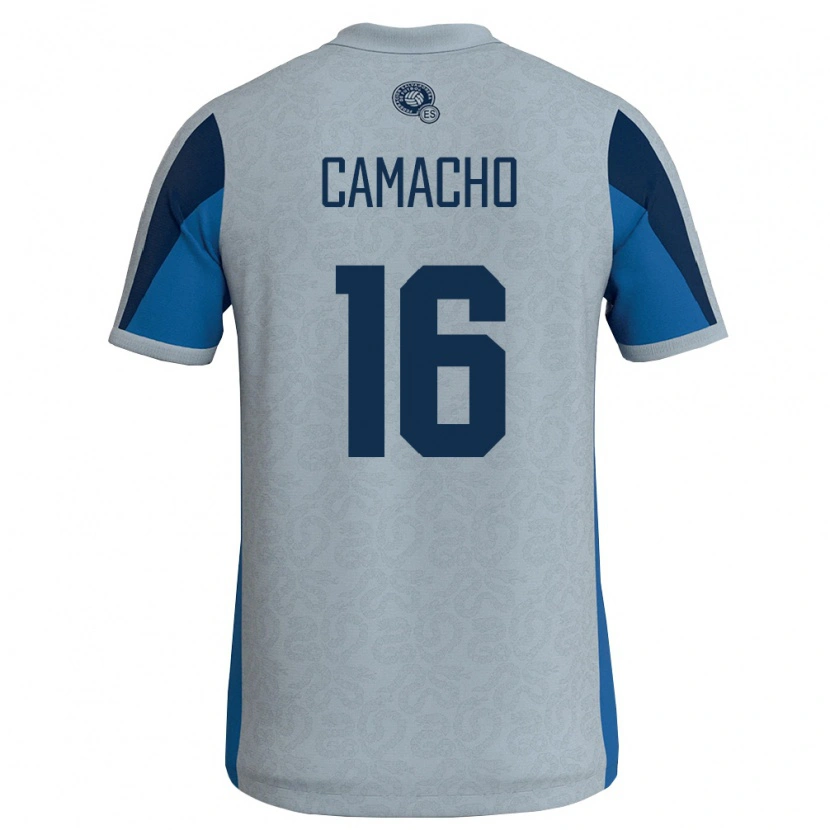 DanxenメンズエルサルバドルSebastián Camacho#16白 空色アウェイシャツ26-28ジャージーユニフォーム