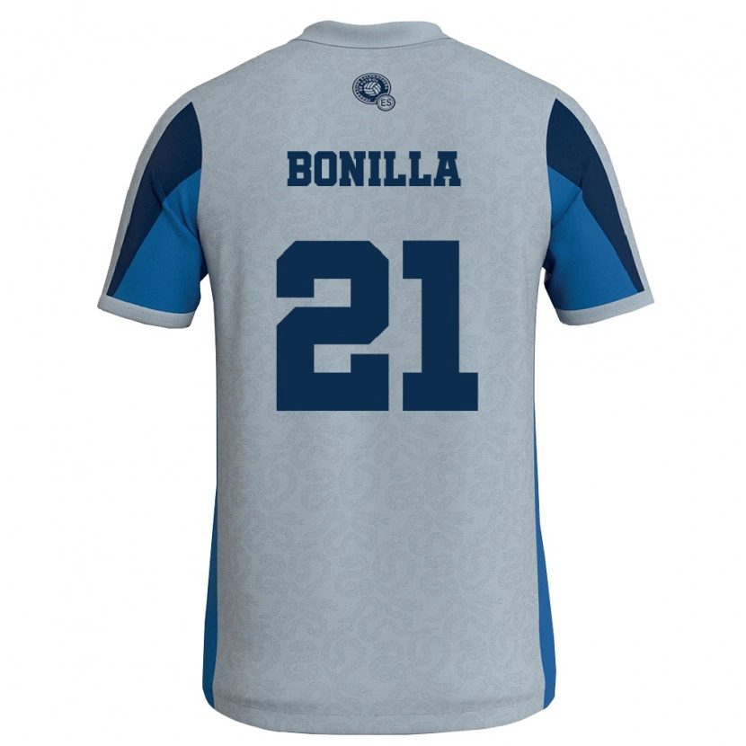 DanxenメンズエルサルバドルElmer Bonilla#21白 空色アウェイシャツ26-28ジャージーユニフォーム