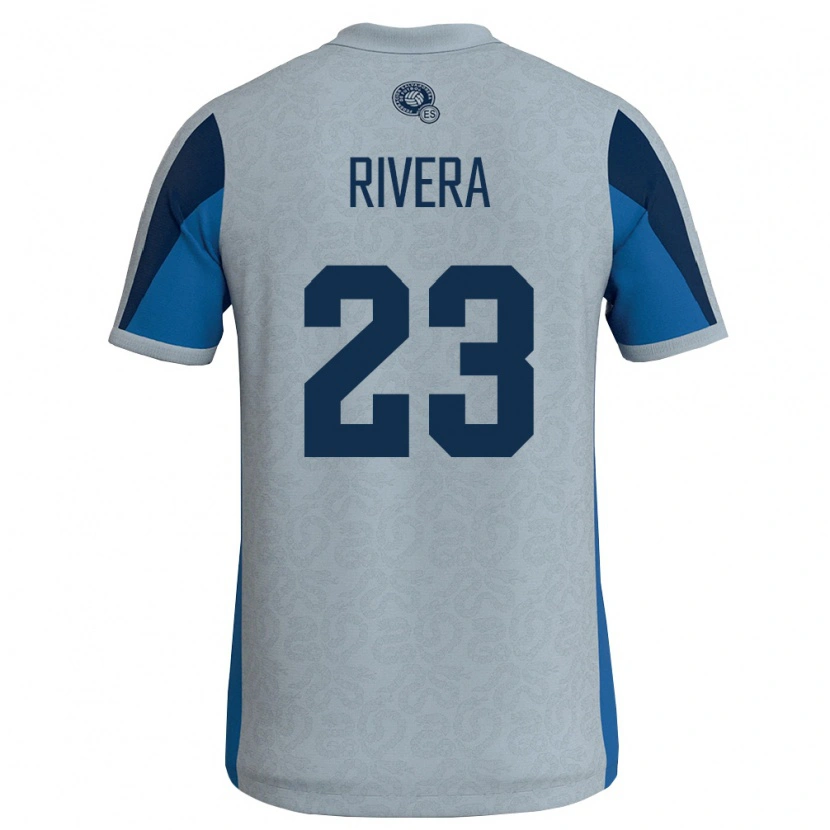 DanxenメンズエルサルバドルNoel Rivera#23白 空色アウェイシャツ26-28ジャージーユニフォーム