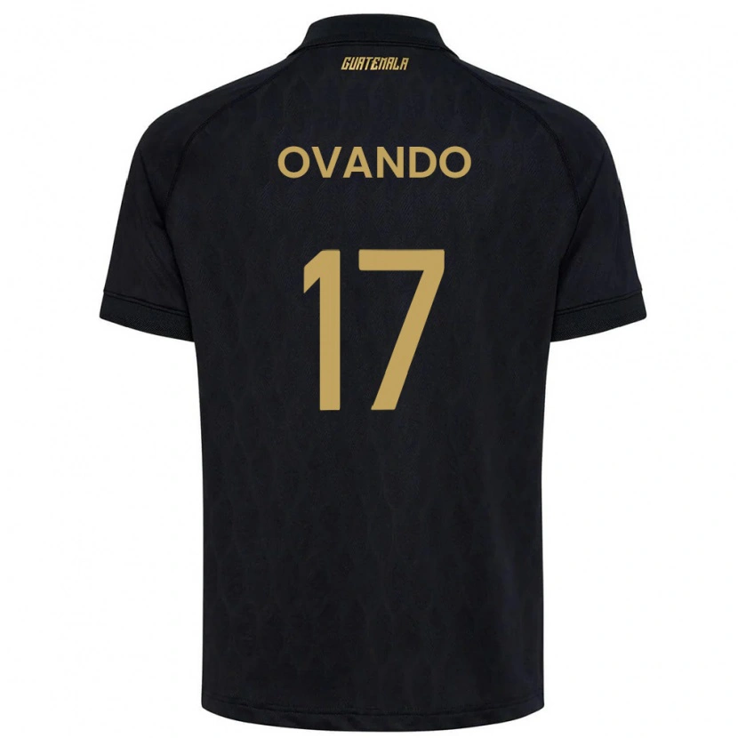 DanxenメンズグアテマラSandra Ovando#17黒 空色 白アウェイシャツ26-28ジャージーユニフォーム
