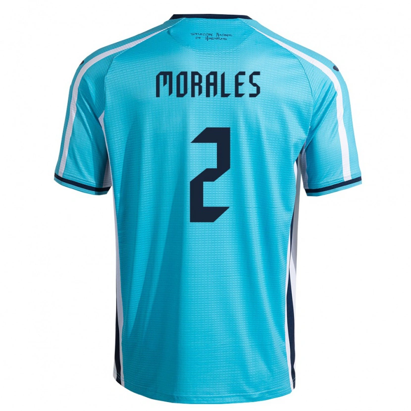 DanxenメンズホンジュラスYensel Morales#2空色 紺アウェイシャツ26-28ジャージーユニフォーム