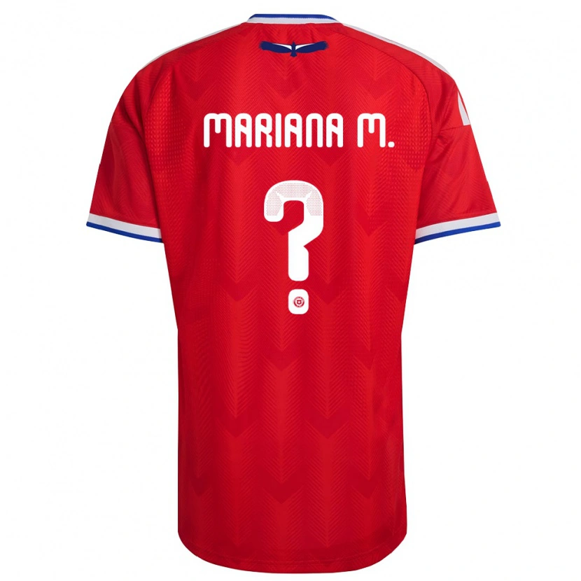 DanxenレディースチリMariana Morales#0赤 白 青ホームシャツ26-28ジャージーユニフォーム