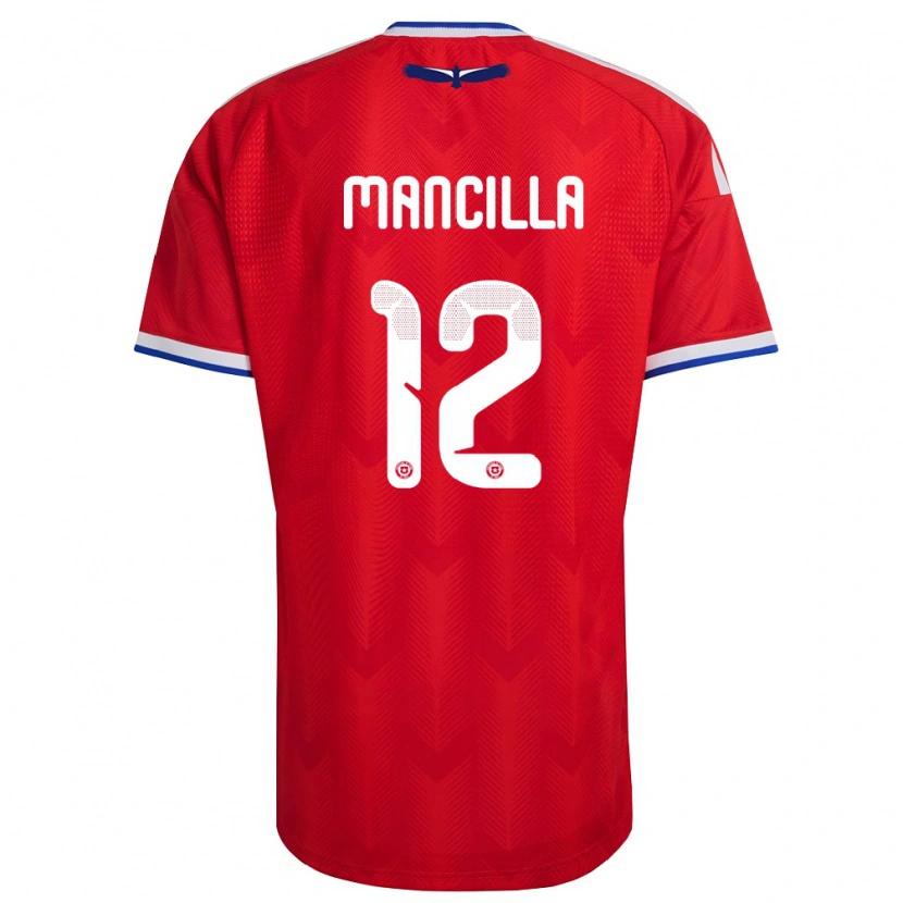 DanxenレディースチリFranco Mancilla#12赤 白 青ホームシャツ26-28ジャージーユニフォーム