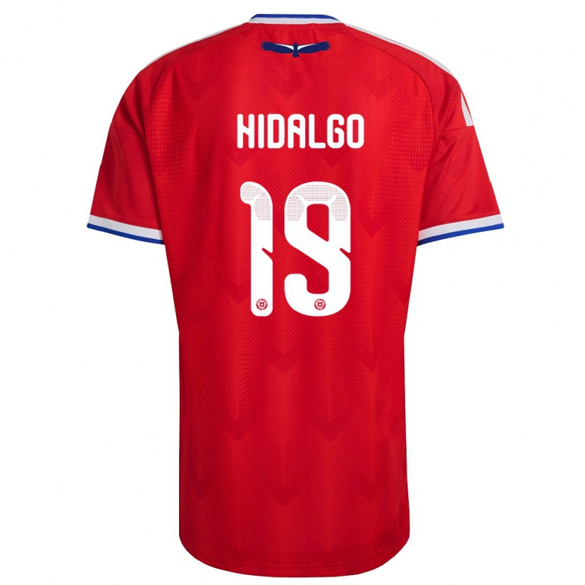 DanxenレディースチリVicente Hidalgo#19赤 白 青ホームシャツ26-28ジャージーユニフォーム