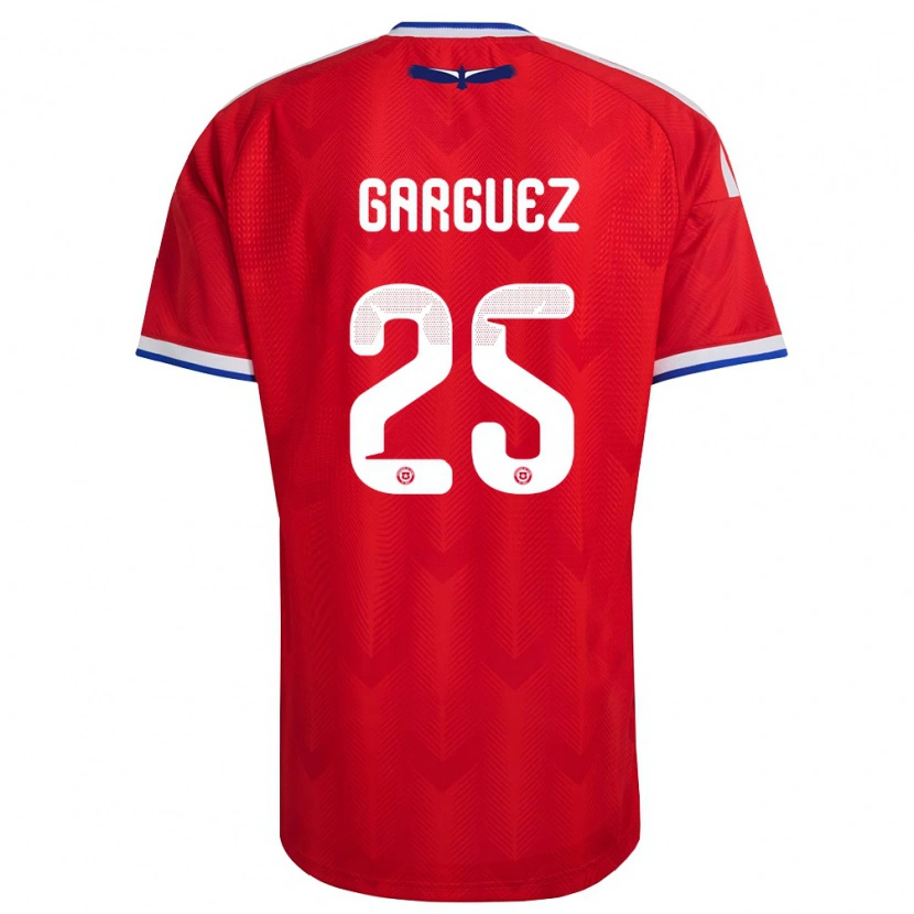 DanxenレディースチリIan Garguez#25赤 白 青ホームシャツ26-28ジャージーユニフォーム