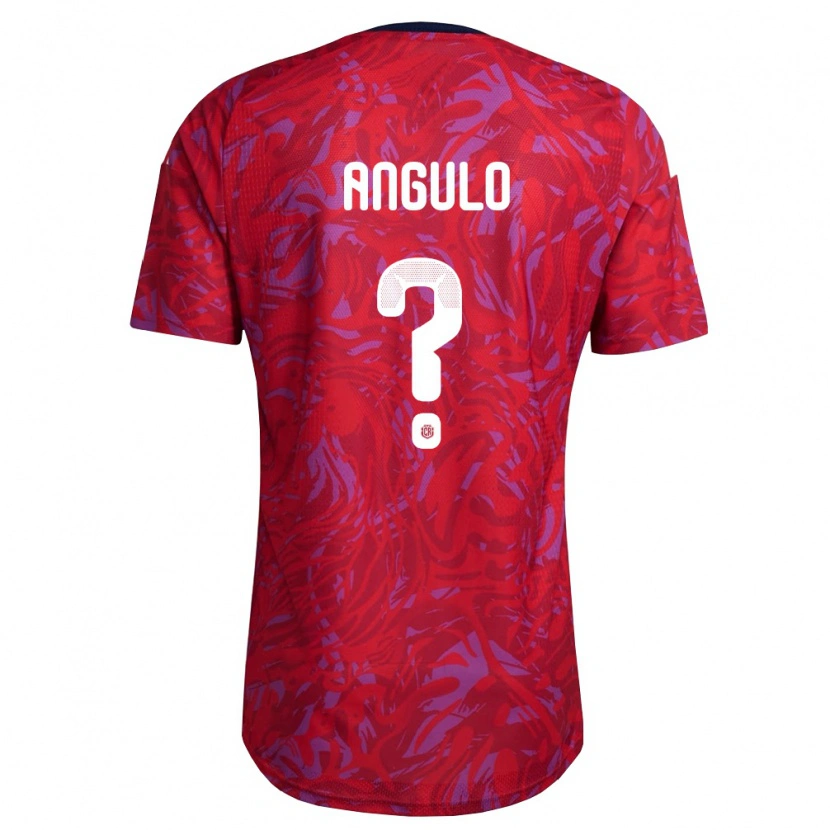 DanxenレディースコスタリカAndrey Angulo#0赤 紫 紺ホームシャツ26-28ジャージーユニフォーム