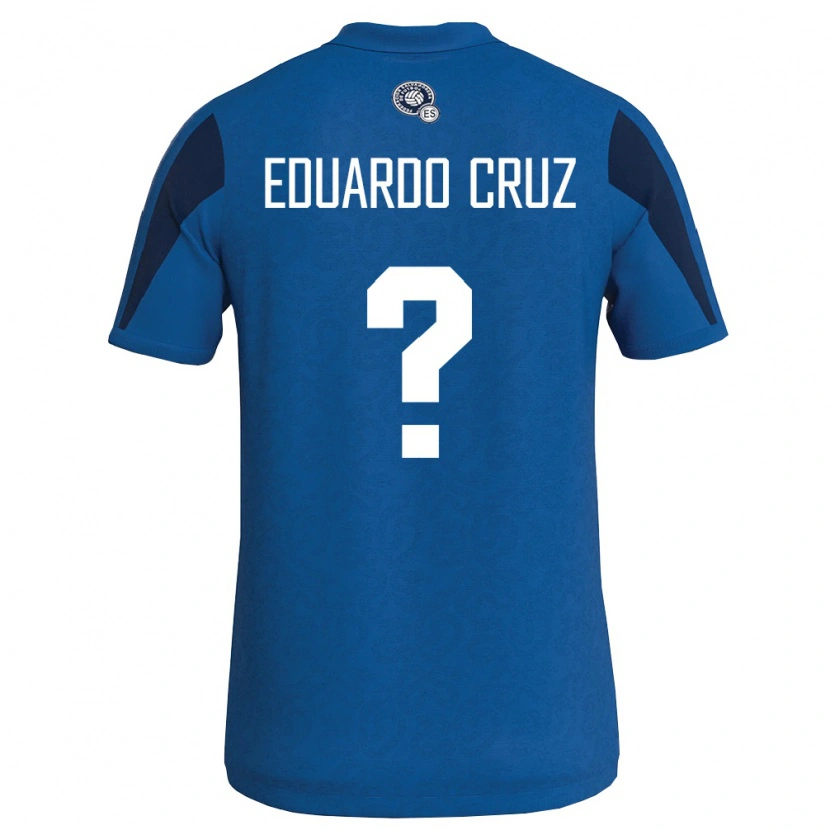 DanxenレディースエルサルバドルEduardo Cruz#0青 紺ホームシャツ26-28ジャージーユニフォーム