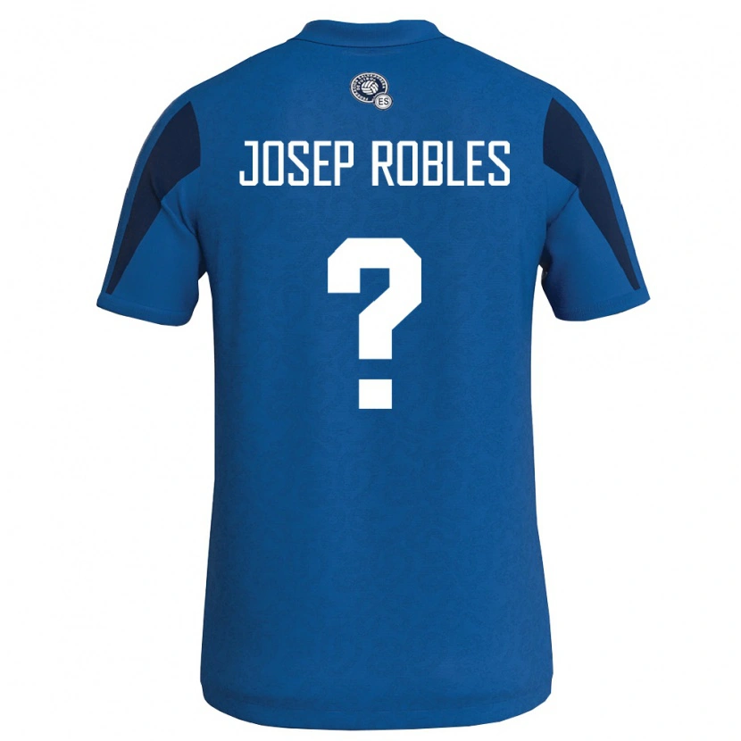 DanxenレディースエルサルバドルJosep Robles#0青 紺ホームシャツ26-28ジャージーユニフォーム