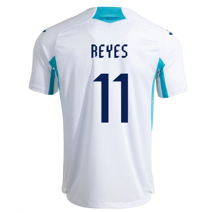 DanxenレディースホンジュラスMarco Reyes#11白 青 空色ホームシャツ26-28ジャージーユニフォーム