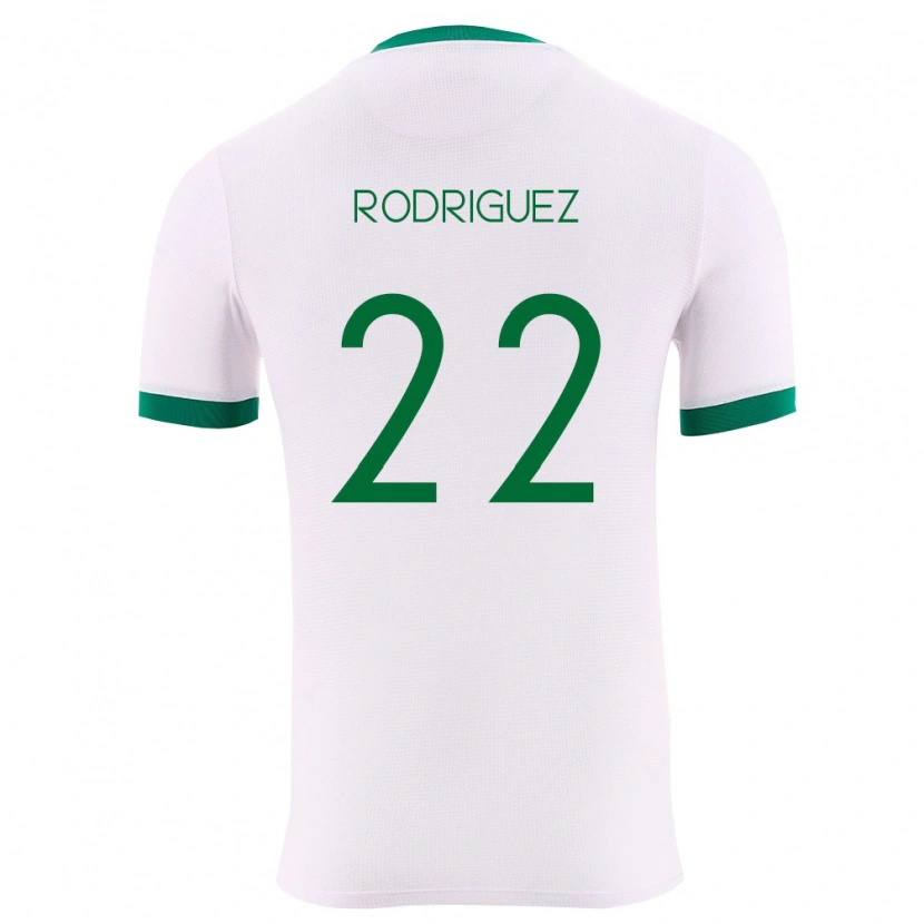 DanxenレディースボリビアCarlitos Rodriguez#22白 緑 赤アウェイシャツ26-28ジャージーユニフォーム
