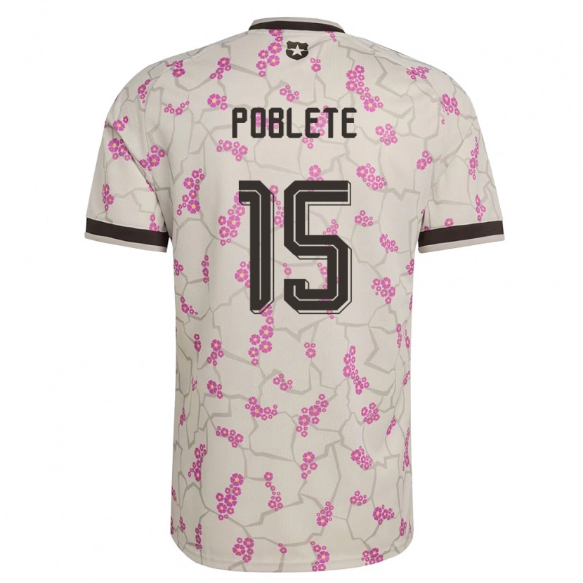 DanxenレディースチリJaime Poblete#15白 紫アウェイシャツ26-28ジャージーユニフォーム