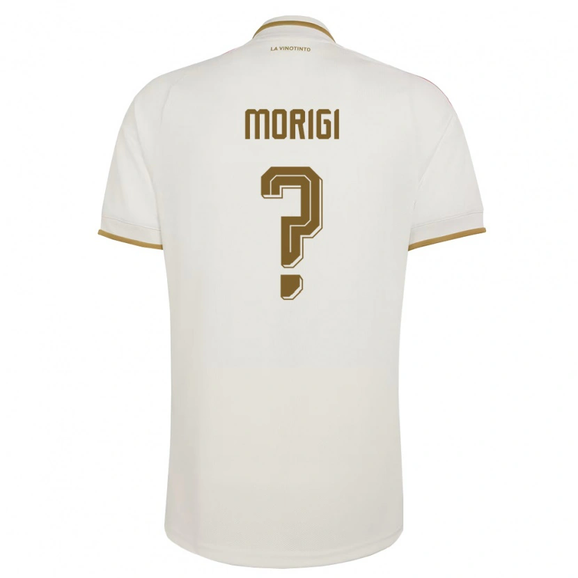 DanxenレディースベネズエラMarco Morigi#0オフホワイト 黄アウェイシャツ26-28ジャージーユニフォーム