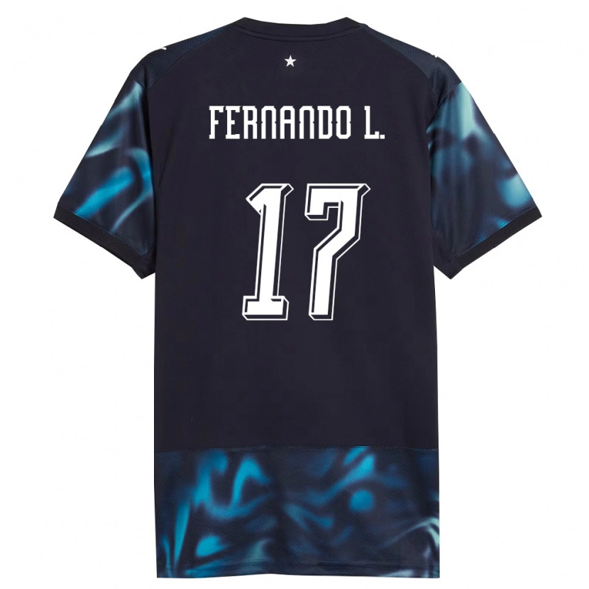 DanxenレディースパラグアイFernando Leguizamón#17紺 空色アウェイシャツ26-28ジャージーユニフォーム
