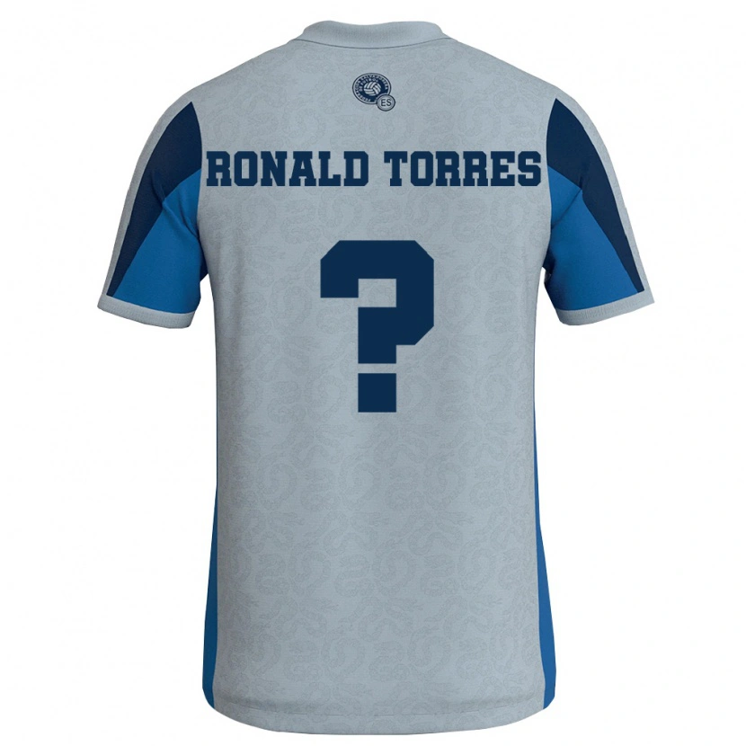 DanxenレディースエルサルバドルRonald Torres#0白 空色アウェイシャツ26-28ジャージーユニフォーム