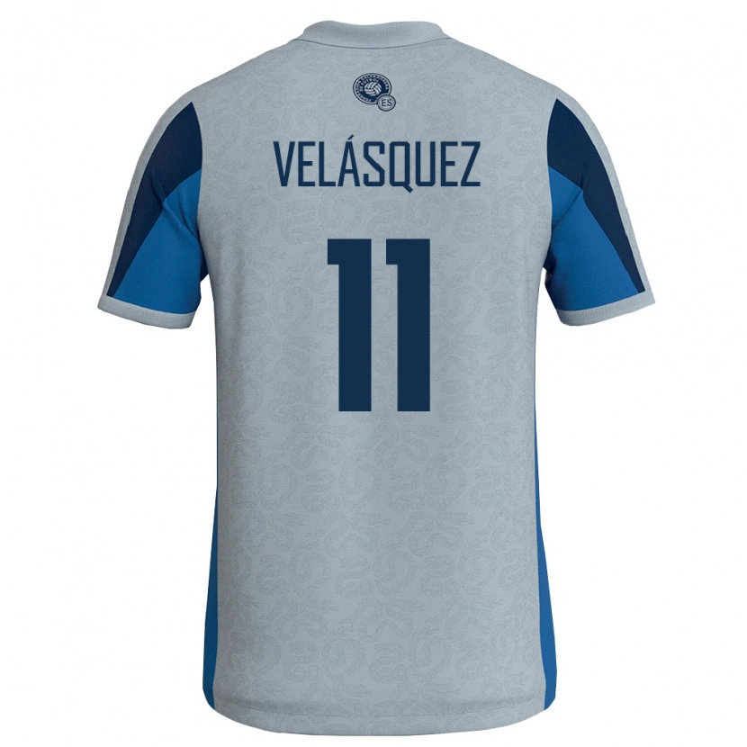 DanxenレディースエルサルバドルJackeline Velásquez#11白 空色アウェイシャツ26-28ジャージーユニフォーム