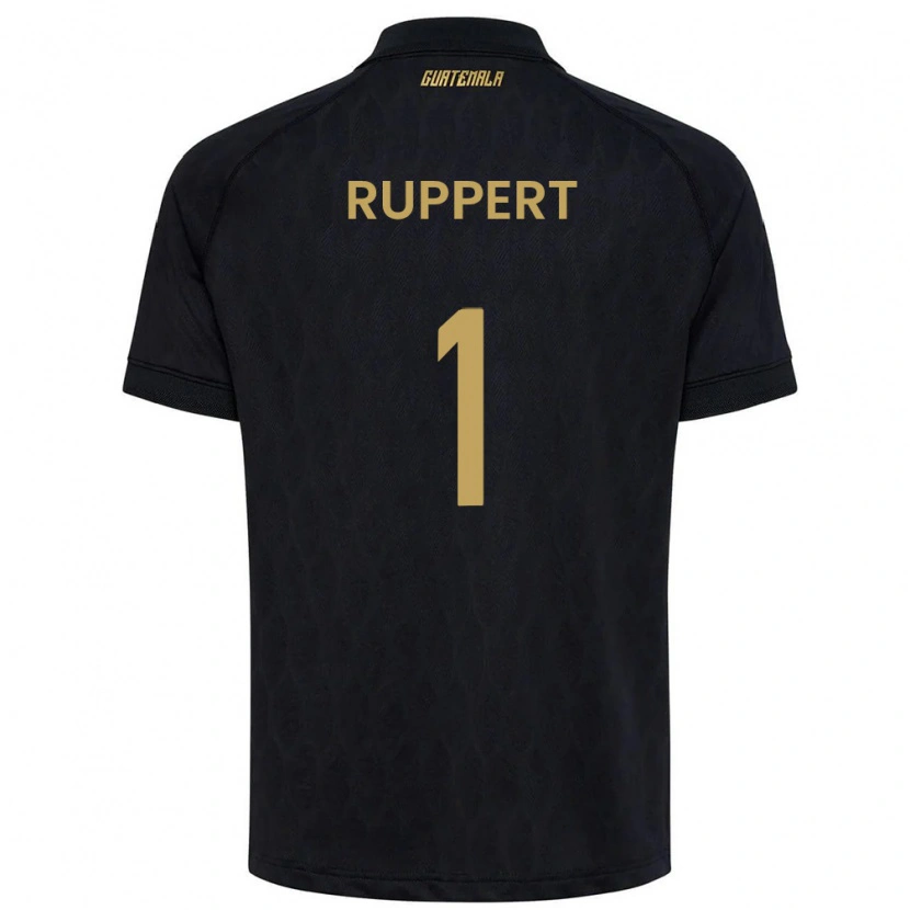 DanxenレディースグアテマラEthan Ruppert#1黒 空色 白アウェイシャツ26-28ジャージーユニフォーム