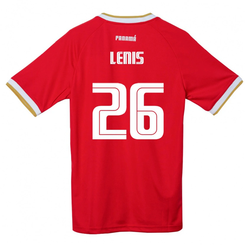 DanxenキッズパナマKahiser Lenis#26赤 茶 白ホームシャツ26-28ジャージーユニフォーム