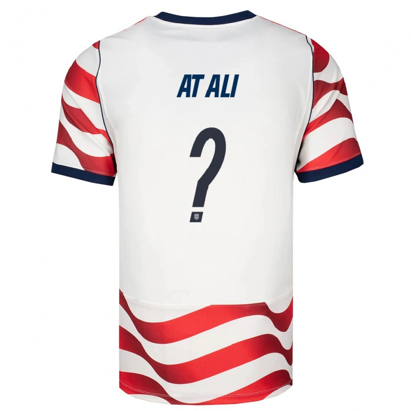 Danxenキッズアメリカ合衆国Rijkaard Atali#0赤 白 黒ホームシャツ26-28ジャージーユニフォーム