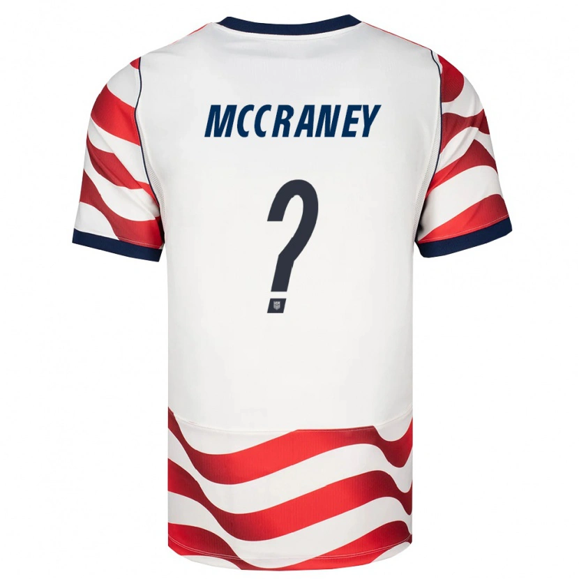 Danxenキッズアメリカ合衆国Finn Mccraney#0赤 白 黒ホームシャツ26-28ジャージーユニフォーム