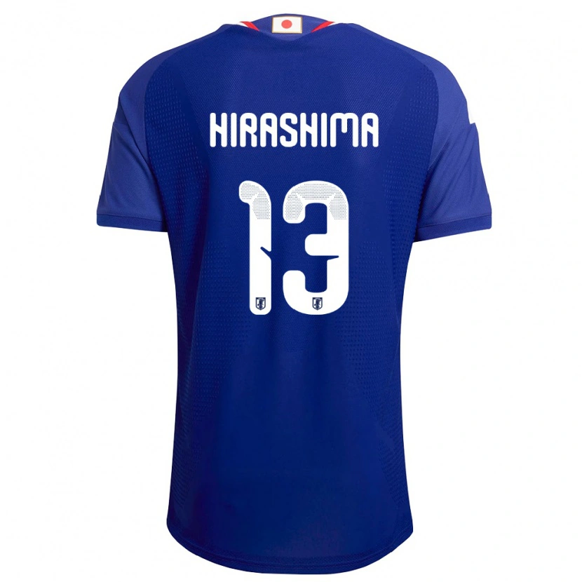 Danxenキッズ日本Daigo Hirashima#13青 白 赤ホームシャツ26-28ジャージーユニフォーム