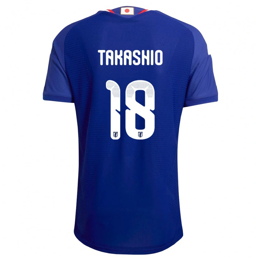 Danxenキッズ日本早瀬 高潮#18青 白 赤ホームシャツ26-28ジャージーユニフォーム
