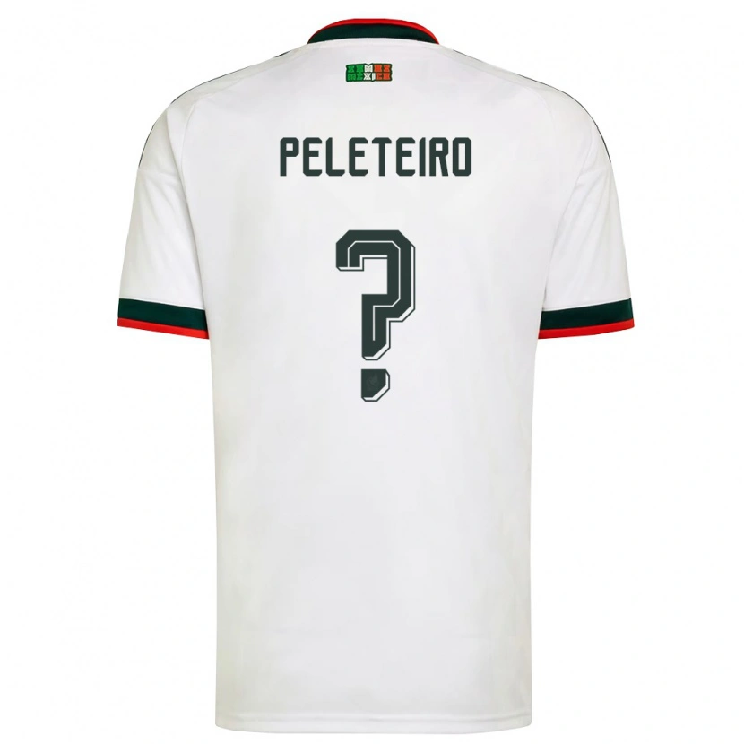 DanxenキッズメキシコAnxo Peleteiro#0白 バーガンディ 緑アウェイシャツ26-28ジャージーユニフォーム