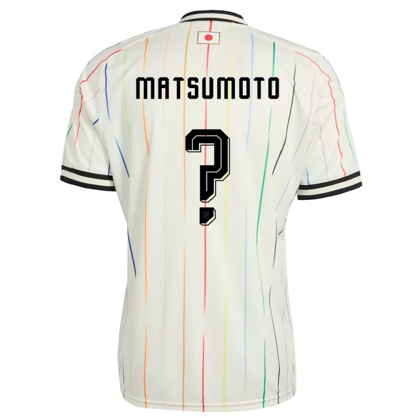 Danxenキッズ日本松本果成#0白 黒アウェイシャツ26-28ジャージーユニフォーム