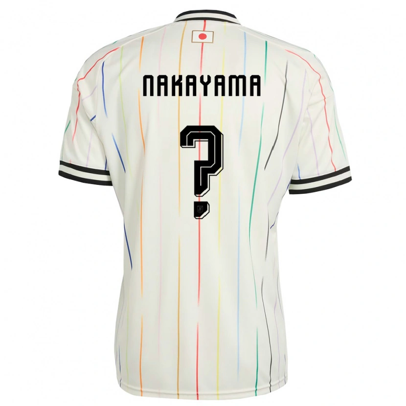 Danxenキッズ日本仲山獅恩#0白 黒アウェイシャツ26-28ジャージーユニフォーム