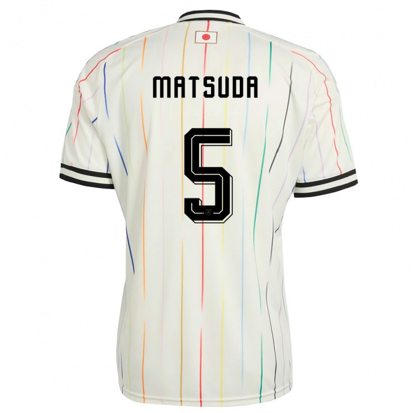 Danxenキッズ日本疾風 マツダ#5白 黒アウェイシャツ26-28ジャージーユニフォーム