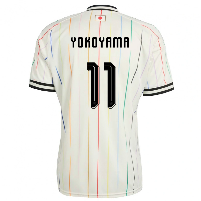 Danxenキッズ日本横山夢樹#11白 黒アウェイシャツ26-28ジャージーユニフォーム